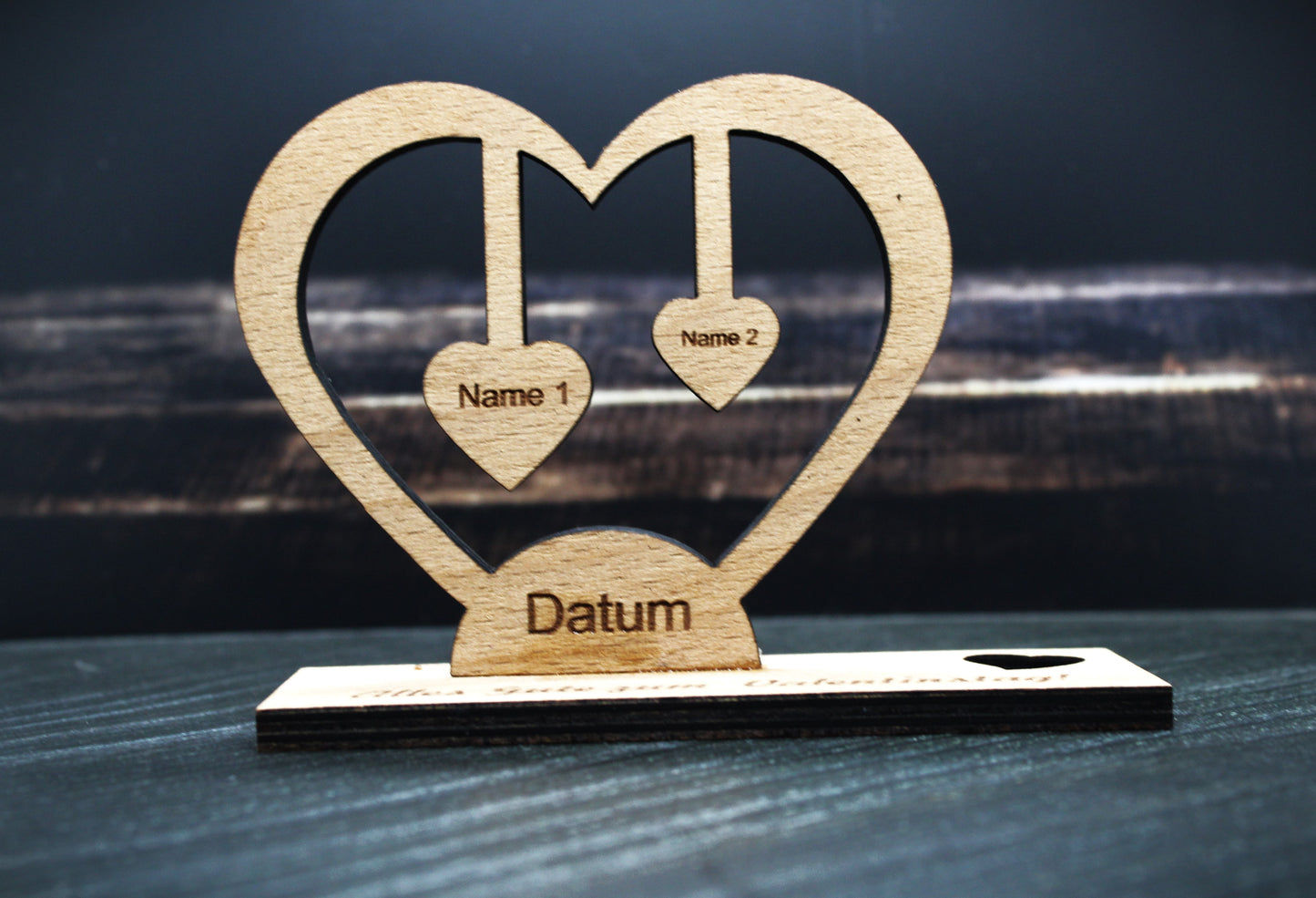 Valentinstag Holzherz